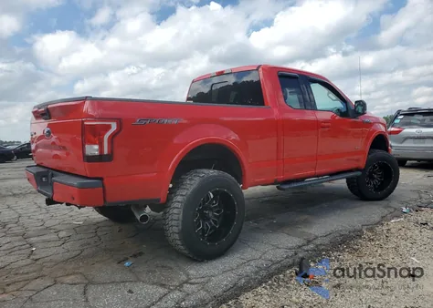 2015 Ford F150 Super Cab из США, поврежденный, VIN 1FTEX1CP6FFC68914